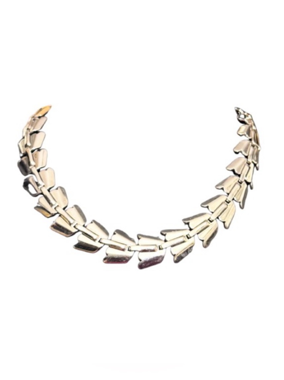 Vintage Scandinavian Statement Silver Choker